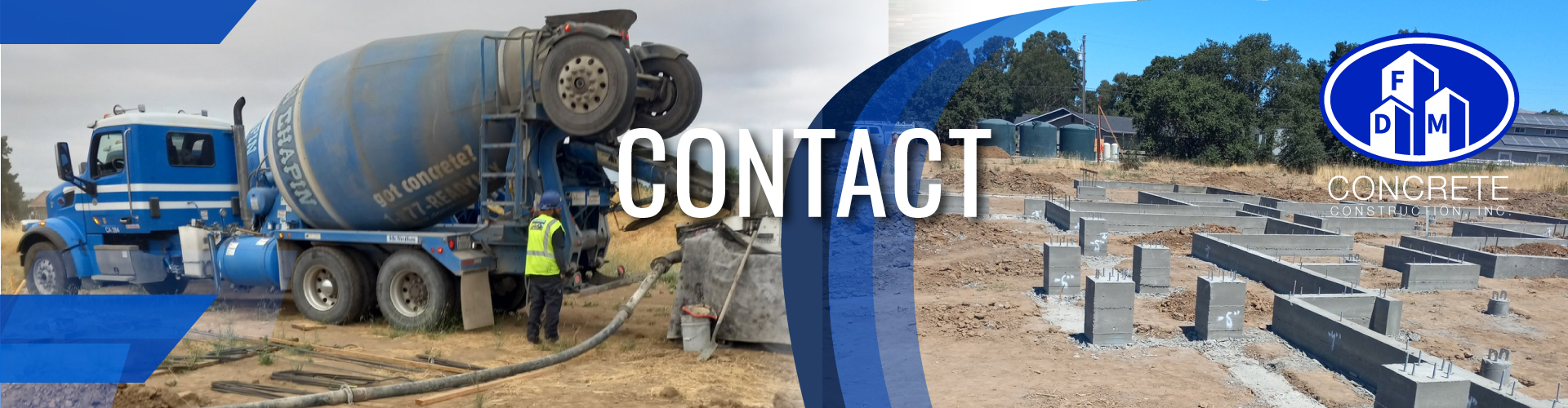 DFM Concrete Construction, Inc - Contact