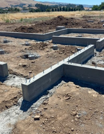 Before - Concrete Foundation