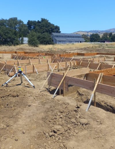 Before - Concrete Foundation