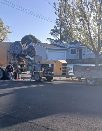 Commercial building foundation